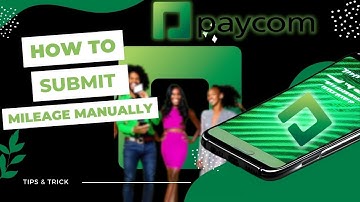 How to submit Mileage Manually in Pay-Com #tutorials #help #tipsandtricks