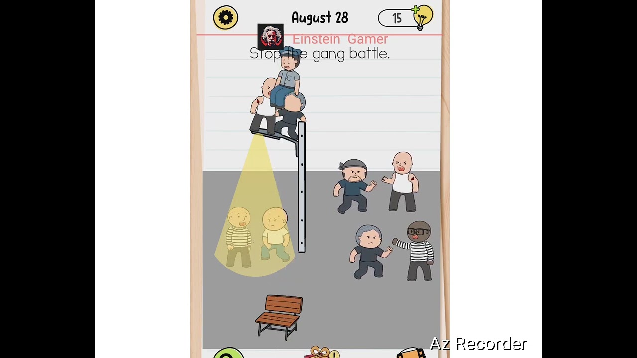 Brain test All Star Daily Puzzle August 28 Walkthrough Solution 