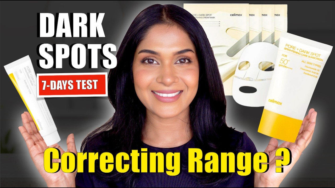 7- Day Test | CELIMAX Dark Spot + Pore Brightening Range — What Actually Matters?
