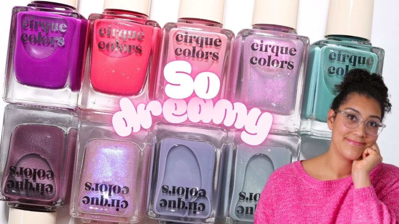 Коллекция Cirque Colors Daydream и дуэт Old Flames │ Живой свотч и обзор │ Лак для ногтей от Rae