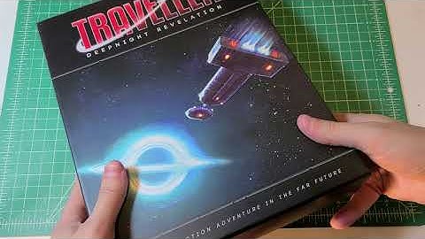 Traveller Deepnight Revelation Kickstarter Unboxing