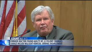 Former Montana doctor found guilty of negligent homicide