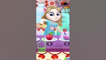 meo tom talking 2 in Real Life  Cậu Xí Muội bắt chước mèo Ginger Angela Animation Gameplay #tom #cat