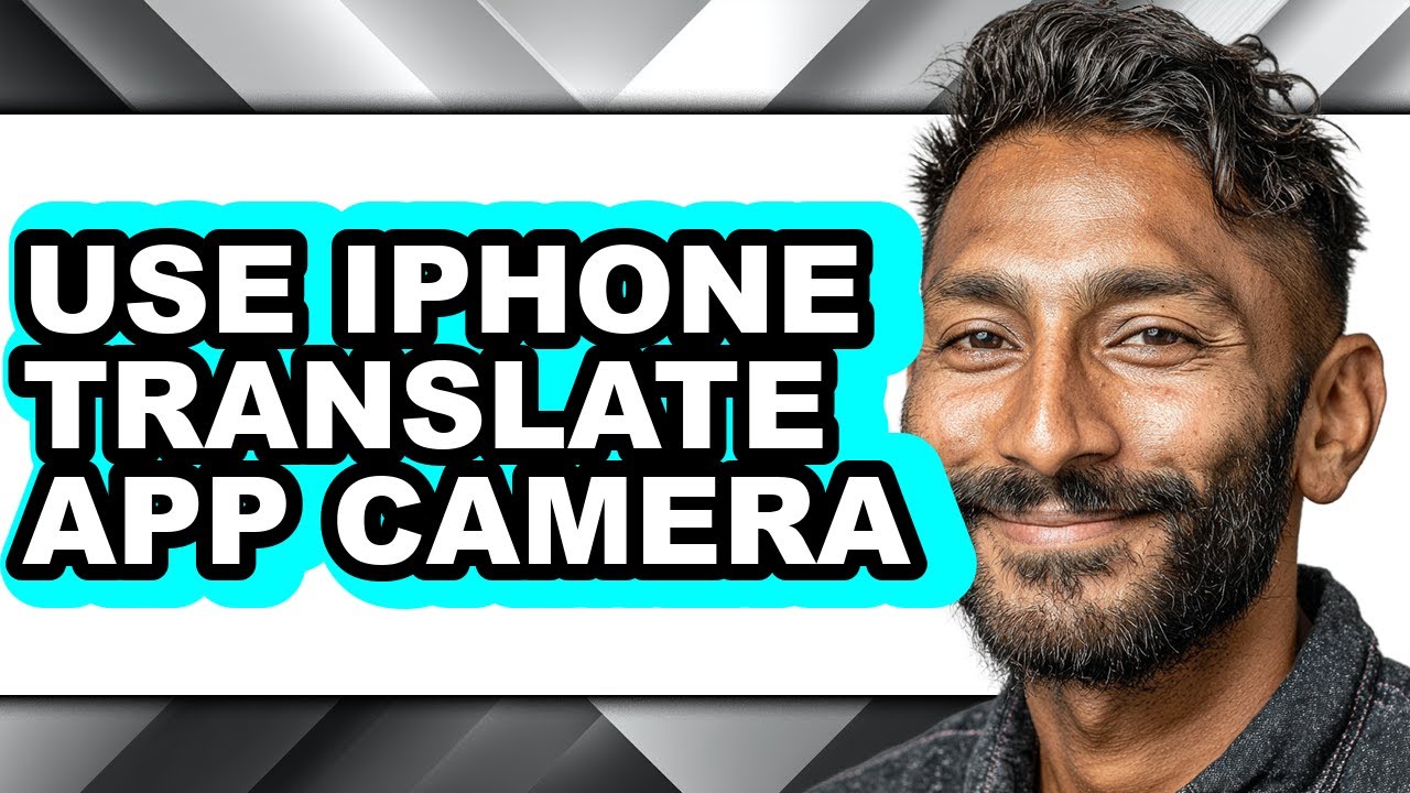 How to Use Iphone Translate App Camera (full Guide)