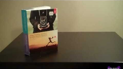 Adobe Premiere Elements 11 Unboxing