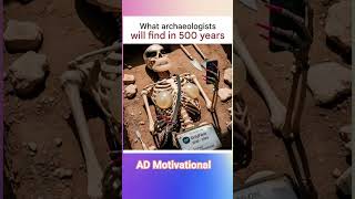 What archaeologistswill find in 500 years