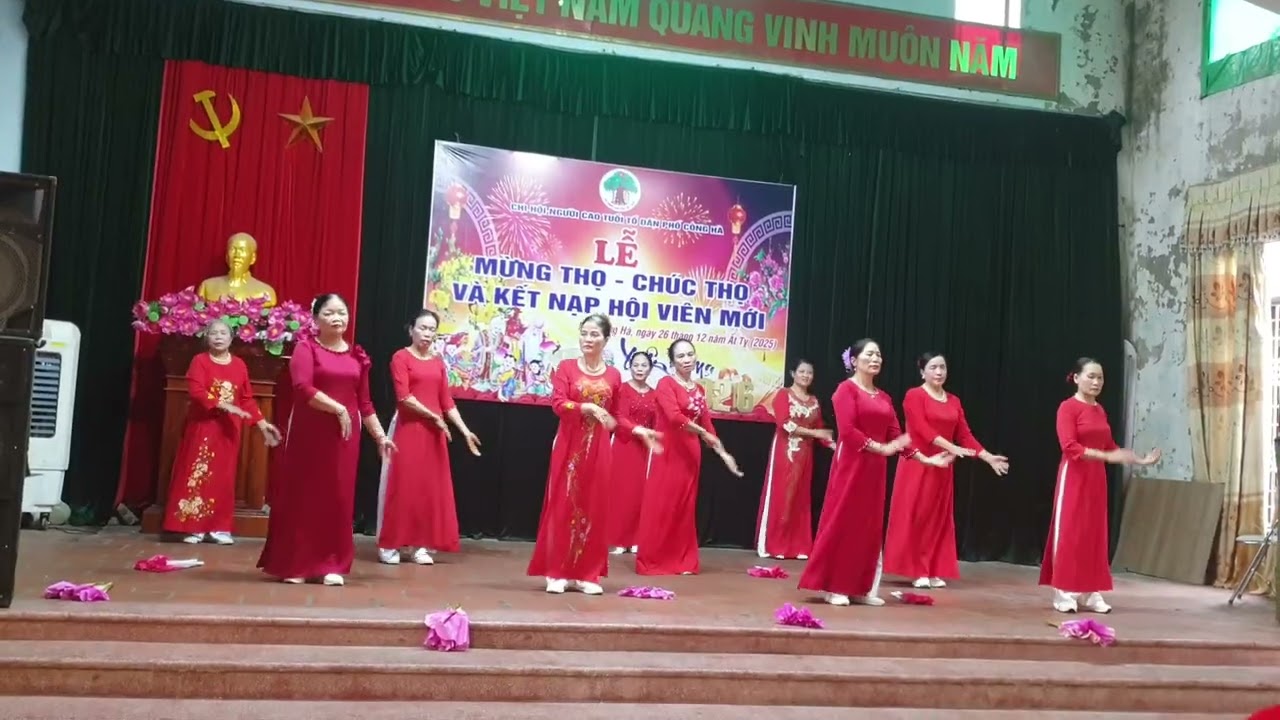 CHÚC THO CỤ CLB LTH TGN TỔ DÂN PHỐ CÔNG HÀ PHƯỜNG SONG LIỄU T BẮC NINH