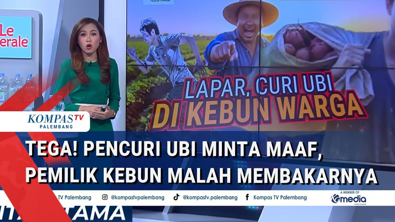 Tersulut Emosi! Oknum ASN Meng4n1_ya dan Bakar Pemuda Pencuri Ubi di Deli Serdang, Berujung Damai