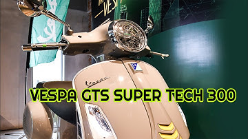 2022 VESPA GTS SUPER TECH 300 | MotoSpeks