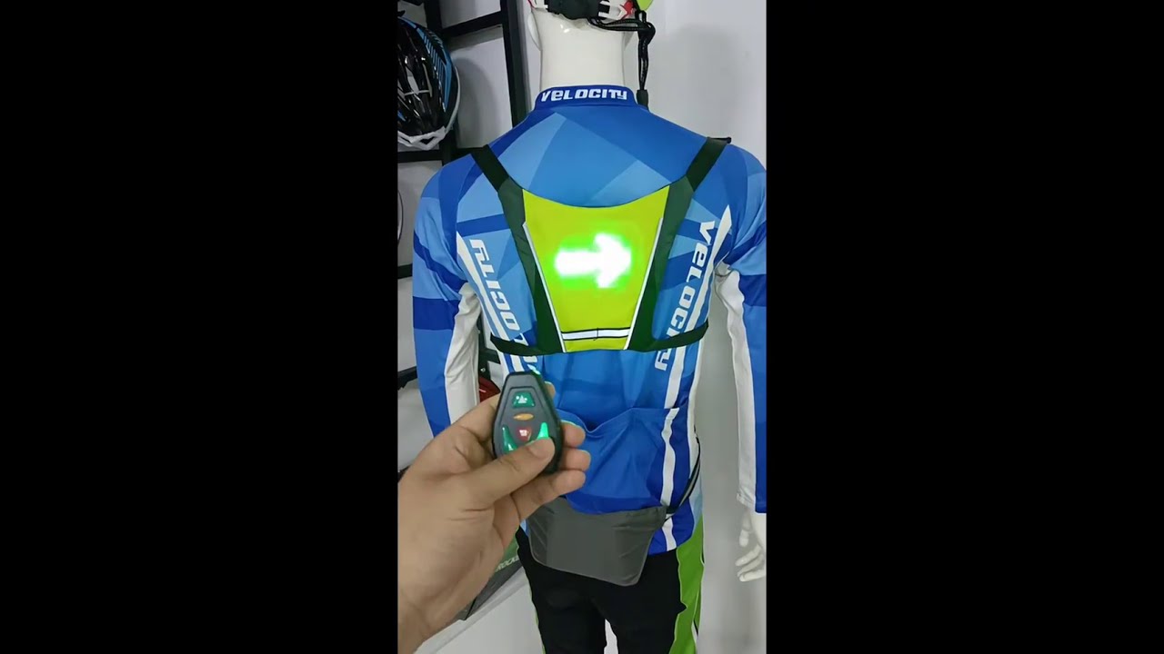 LED Wireless cycling vest