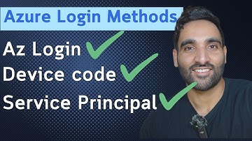 Interactive and non-interactive azure login methods