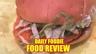 McDonald's McChicken Review - Classic Crispy Chicken Sandwich Unwrapping #foodreview