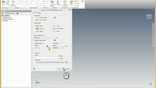 Autodesk Inventor - Import a STEP Assembly as an Inventor 2016 Part