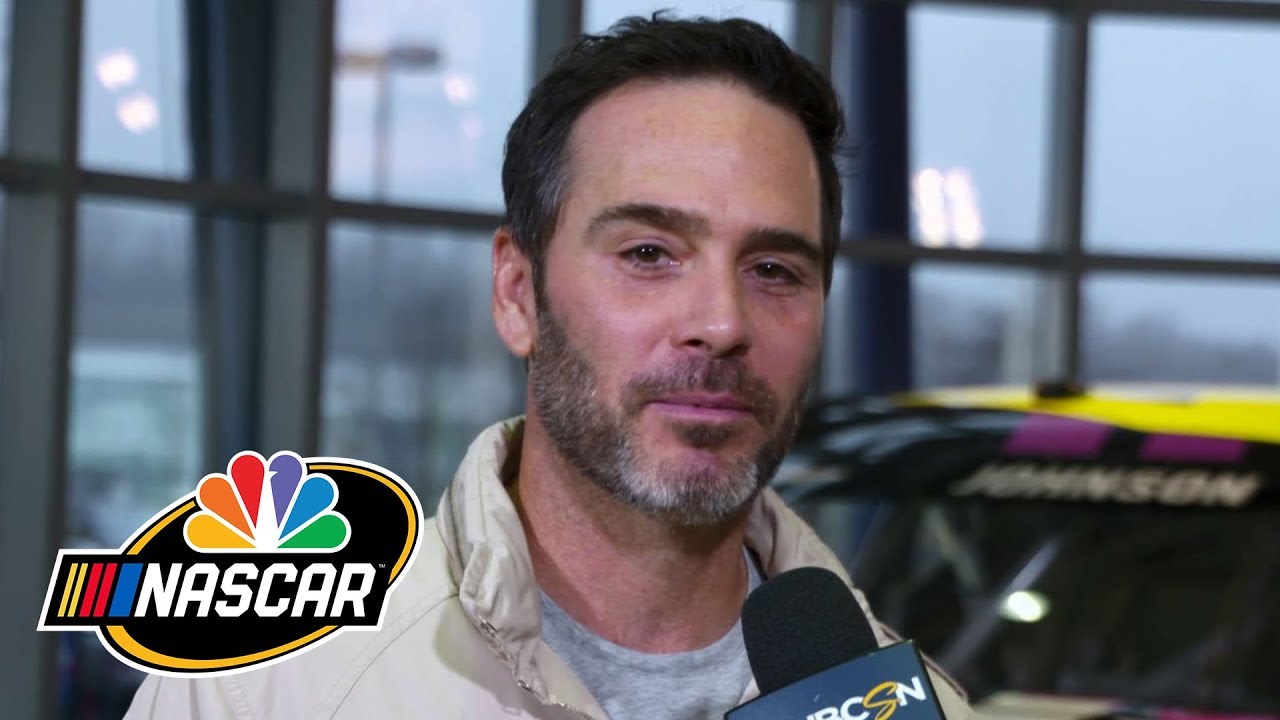 Jimmie Johnson on winning The Clash, running Boston Marathon Splash