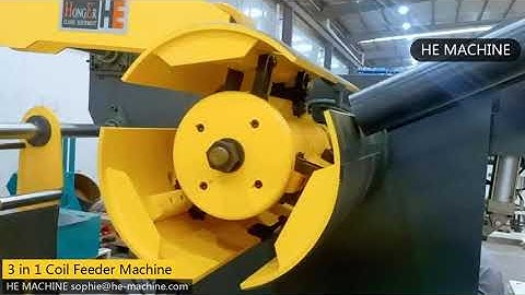 Short Feeding Line--Uncoiler Straightener Feeder 3 In 1 Machine for Progression Stamping in Canada