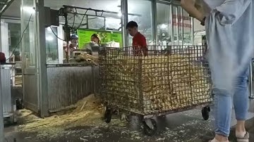 Uống nước mía sầu riêng ở Nước Mía Vườn Cau - Đặc sản Củ Chi