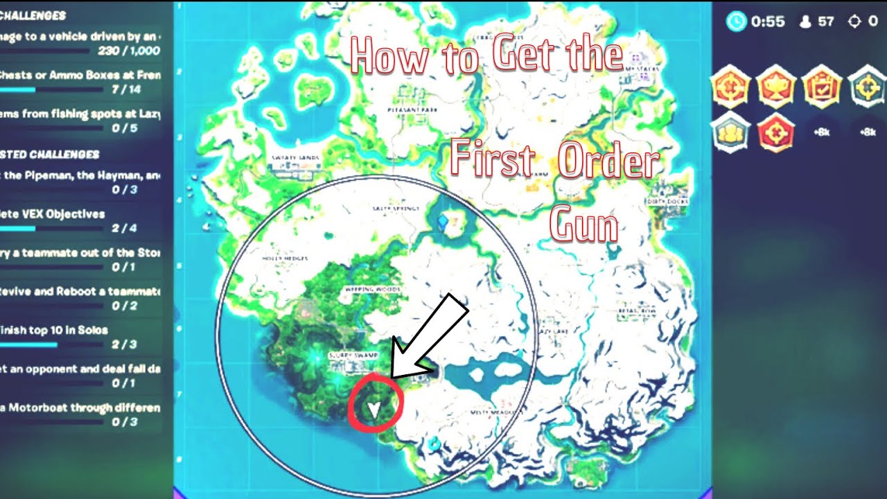 How to get the mythic first order blaster gun | fortnite battle Royale