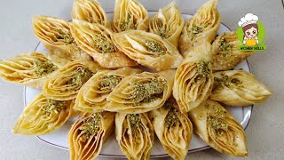 طرز تهیه بغلاوه ترکی /قریوش عربی turkish baklava recipe