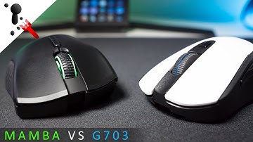 Which Would I Buy? Razer Mamba Wireless or Logitech G703