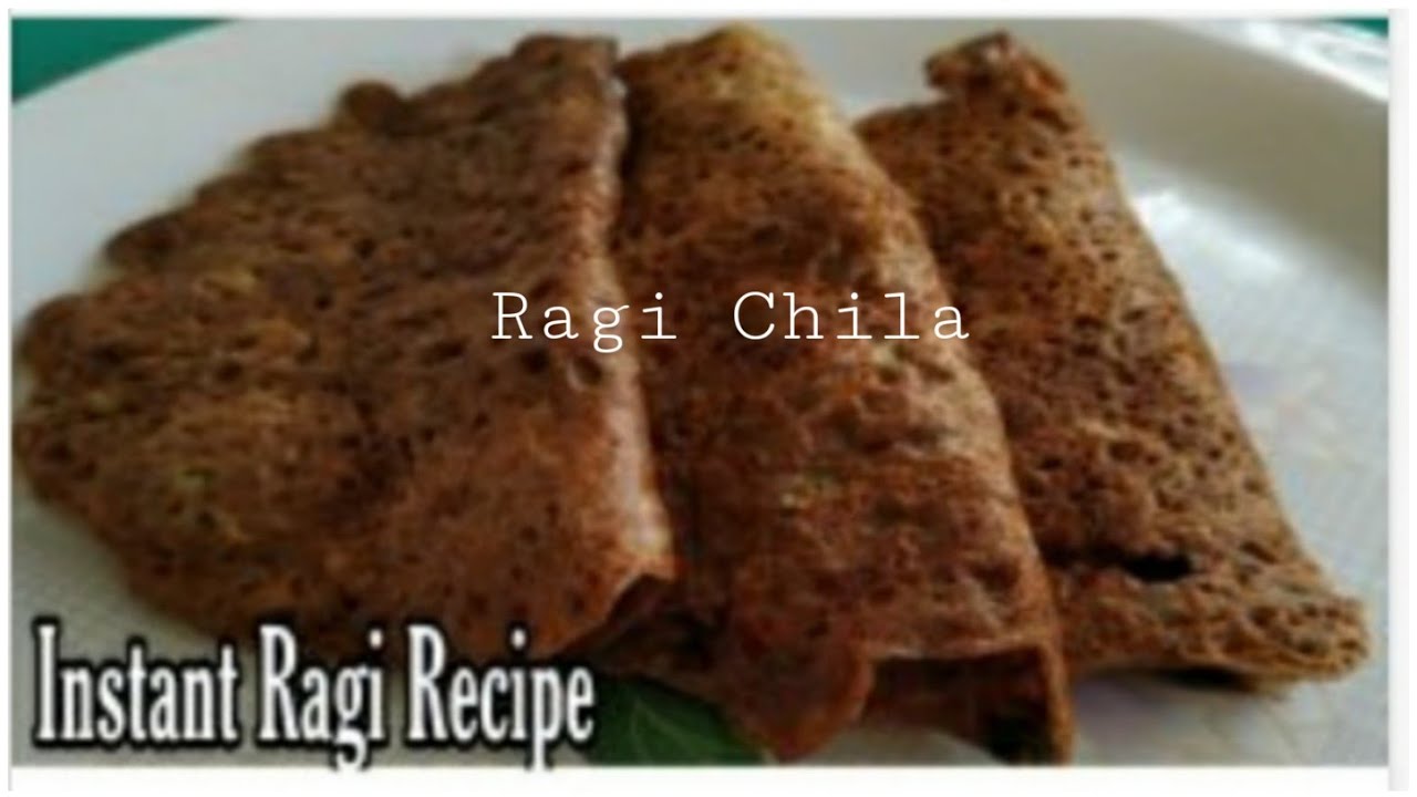 Ragi Chila - Instant Breakfast Recipe for Weight loss | Healthy and Tasty channel