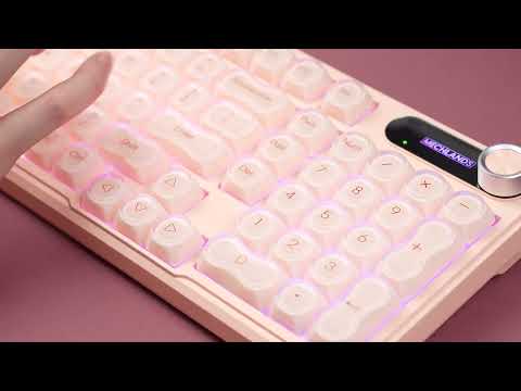 MechLands M98 ✨ foundation nude 96% silent keyboard