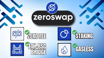 Zero Fee, Gasless and Multi Chain DeFi Transactions With Zeroswap 🔥