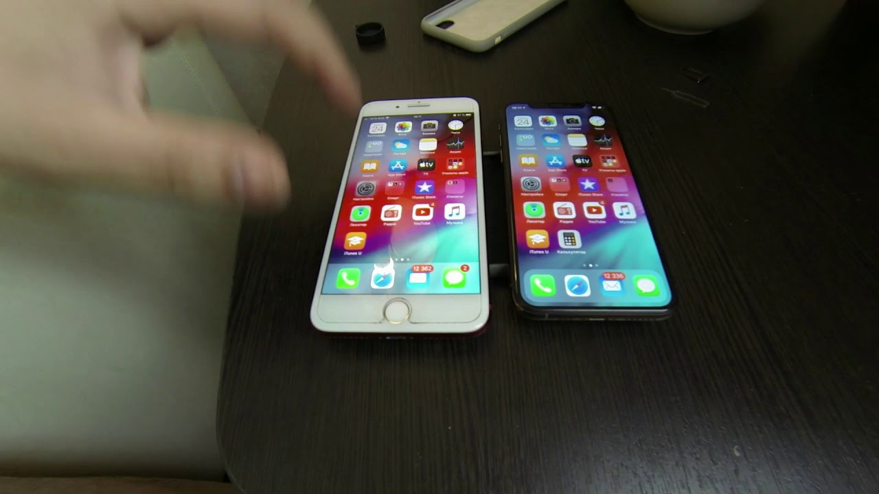 iphone 7 plus vs iphone xs YouTube