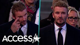 David Beckham Cries Seeing Queen Elizabeth's Coffin After Waiting 12 Hours