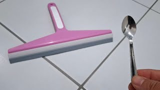 Fayans Ustasindan Şaşirtici Yöntem Bi̇r Çay Kaşiği İle Mükemmel Derzler