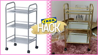 DIY MIRROR CART | IKEA HACK | STEPHANIE