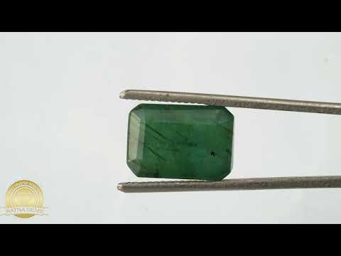 Product Video for: Brazilian Emerald 6.38 Carat (7.01 Ratti) – Panna Stone