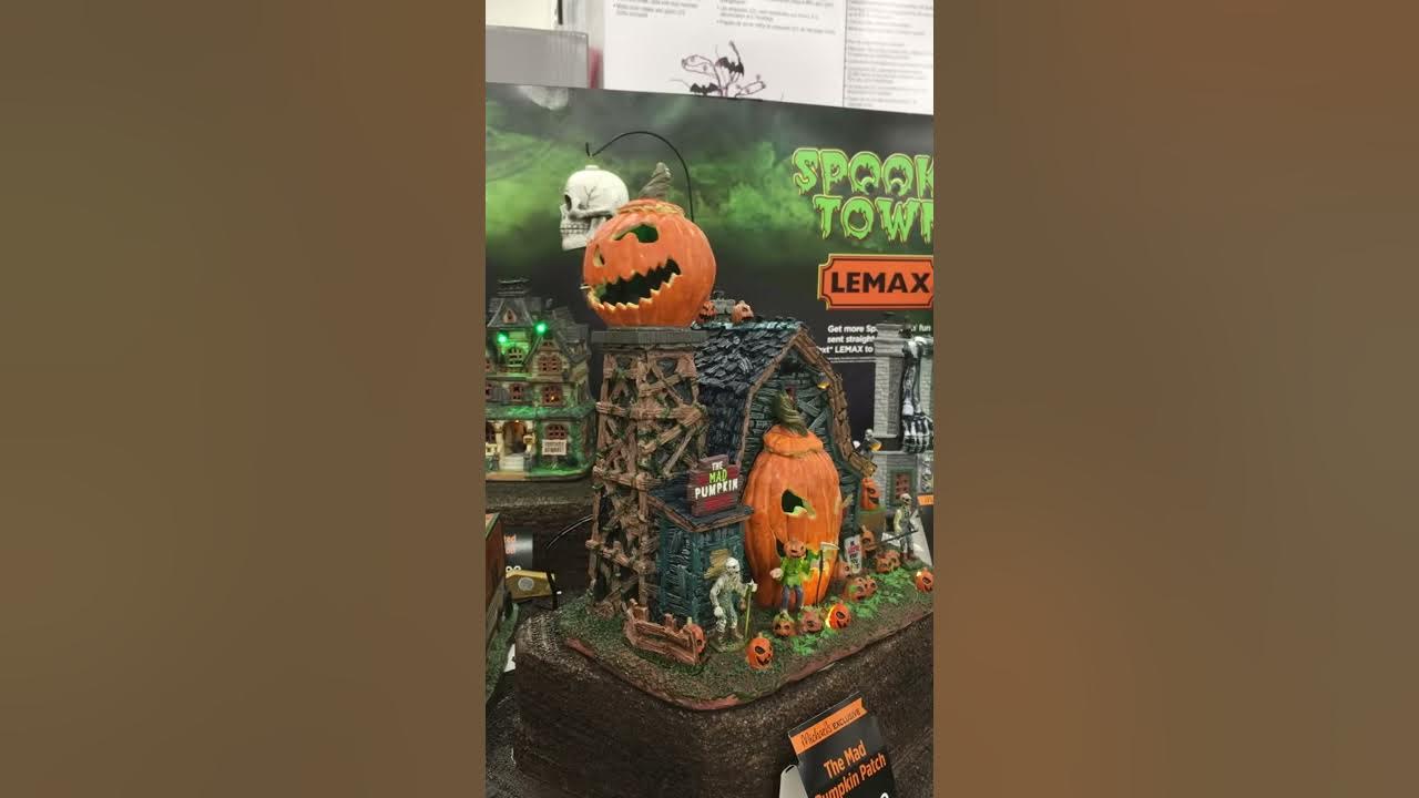 Halloween Spooky Town Village Mad Pumpkin Patch