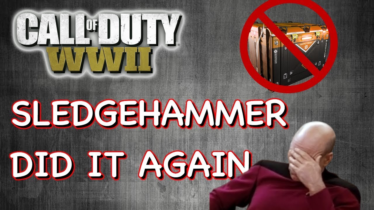 SLEDGEHAMMER DID IT AGAIN ! DLC WEAPONS IN SUPPLY DROPS.....BAD NEWS