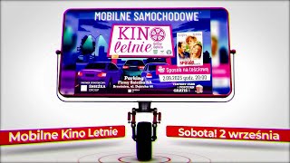 Tego u nas jeszcze nie było! Pierwsze Samochodowe Mobilne Kino Letnie już w sobotę!