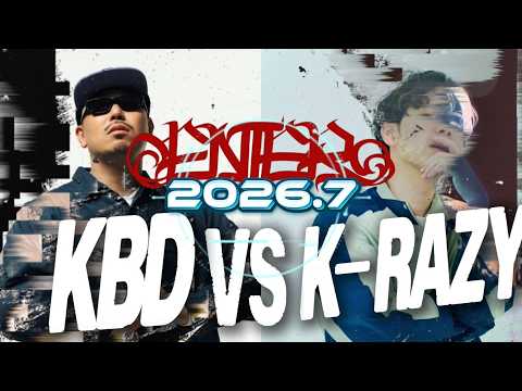 KBD vs K-razy / ENTER MC BATTLE (2026.7.25)