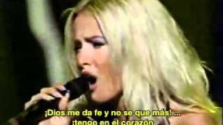 DIEU M'A DONNÉ LA FOI (live) subtítulos en español - OPHÉLIE WINTER