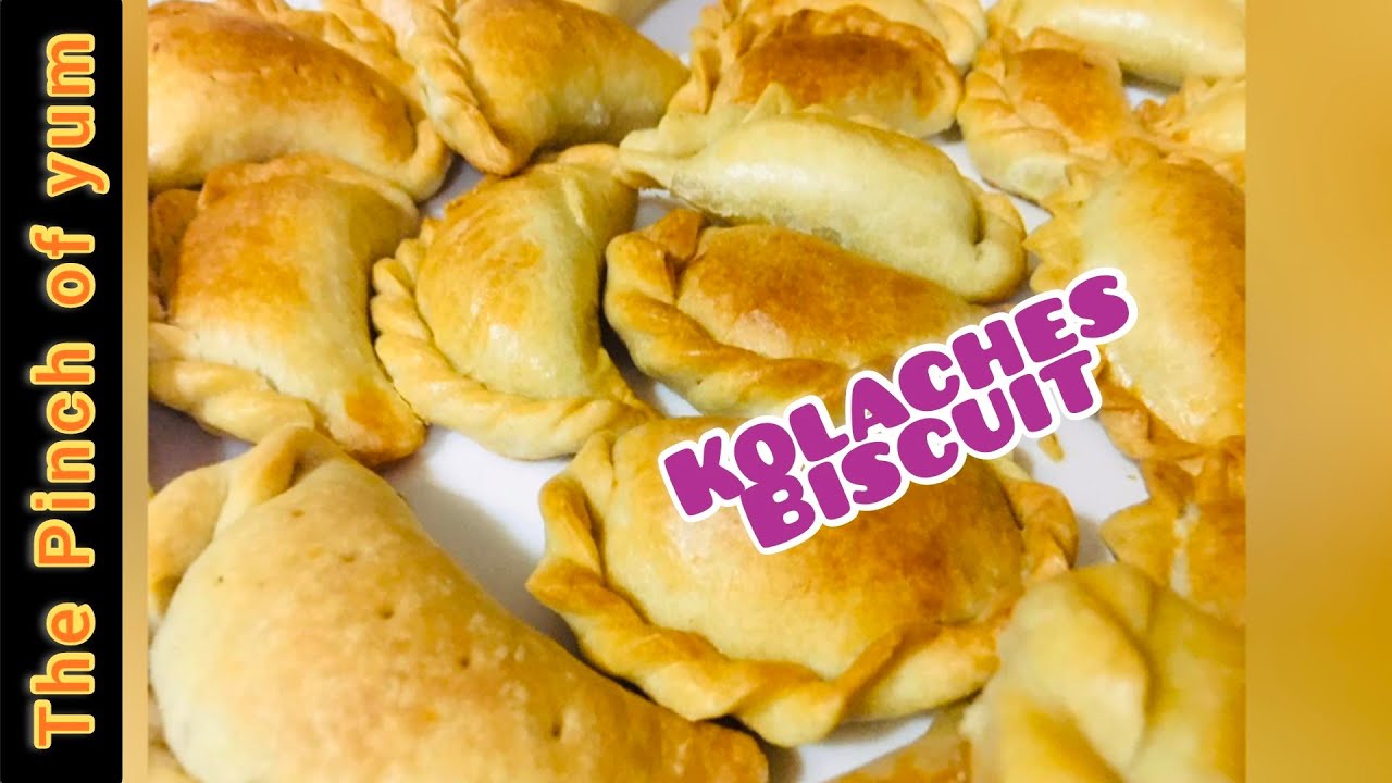 Kolaches Biscuit dates and walnut Filled Biscuit Recipe by The Pinch of yum YouTube