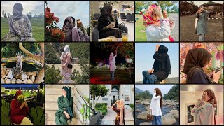🦋Aesthetic Hijab Girl 🌸Hidden Face DP Collection ✨ | Nature & Cafe Vibe Profile Pictures🥀❤️‍🔥.......
