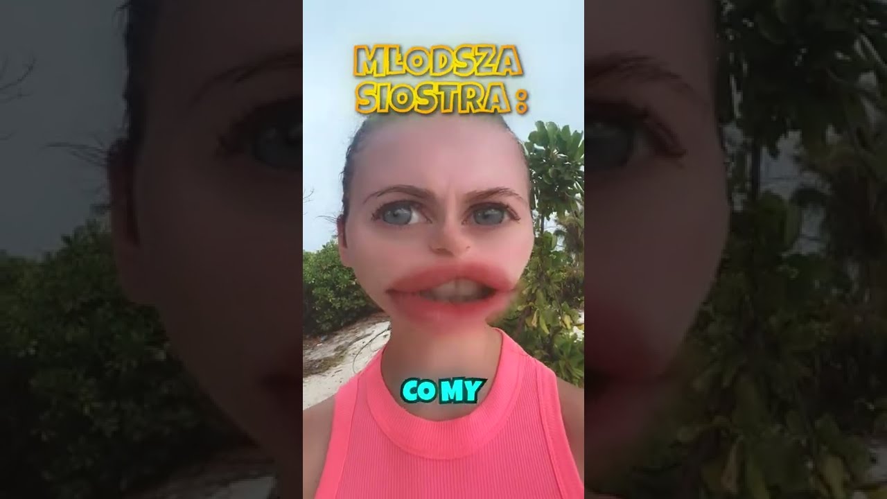 MŁODA NA BEZLUDNEJ WYSPIE?! 🌴 😱 #shorts