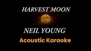 Harvest Moon | Neil Young | Acoustic Karaoke
