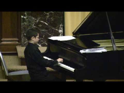 Ariel plays Schumann Novelette No. 4