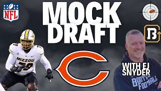 7 Round MOCK DRAFT for the CHICAGO BEARS with EJ Snyder from@BootlegFootball. NFL Draft 2025.