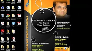 A Series of Video Lectures for IGCSE ICT 0417 -- A Level IT 9626  -- A  Level Computer Science 9618