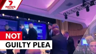 Shooting suspect pleads not guilty to Trump assassination attempt | 7NEWS