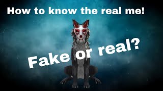 Wildcraft: How To Know The Real Me In Wildcraft! [OLD]