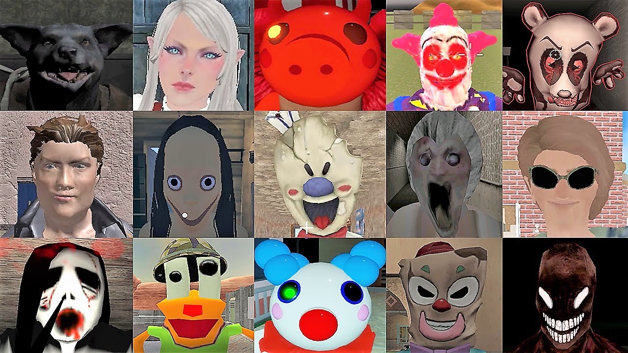 Caught Battle #13 | Ice Scream 3 Granny: Chapter Two Dread Teacher Freaky Clown Mr Dog Piggy &+