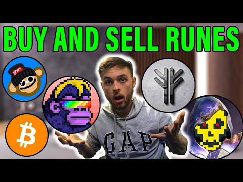 HOW TO TRADE, BUY, SELL, BITCOIN RUNES (100X POTENTIAL)