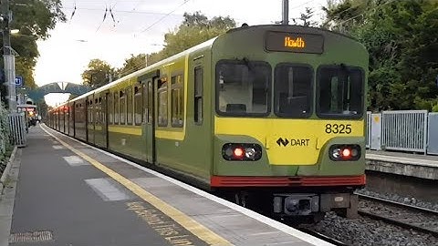 Irish Rail 8300 Class Dart Train 8325 - Sydney Parade Station, Dublin