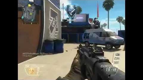 Black Ops 2 EPIC Tomahawk! (across the map)