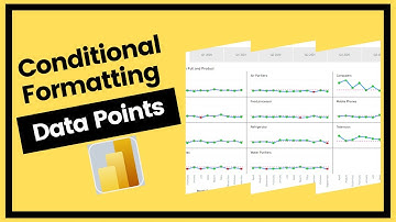 Power BI Conditional Formatting for Line Chart Data Points